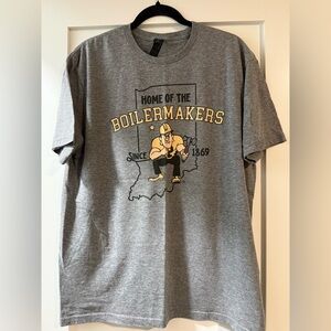 Purdue University Unisex Shirt, Size Large